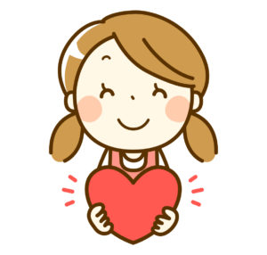 優しく微笑む女性